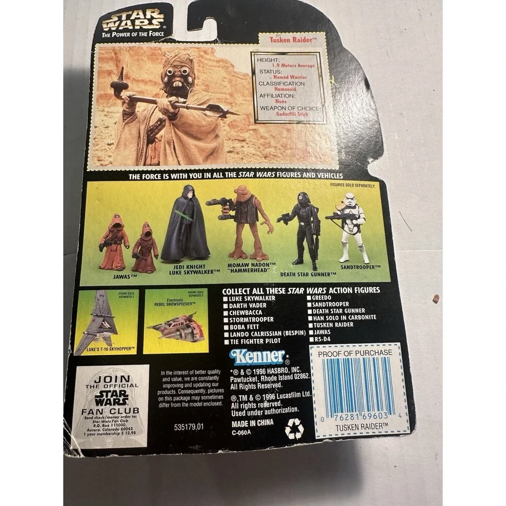 Kenner Star Wars The Power of the Force Tusken Raider Action Figure 1996